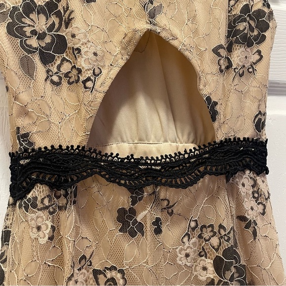 NWT Francesca's Lace Floral Mini Dress Size XS - Picture 2 of 7